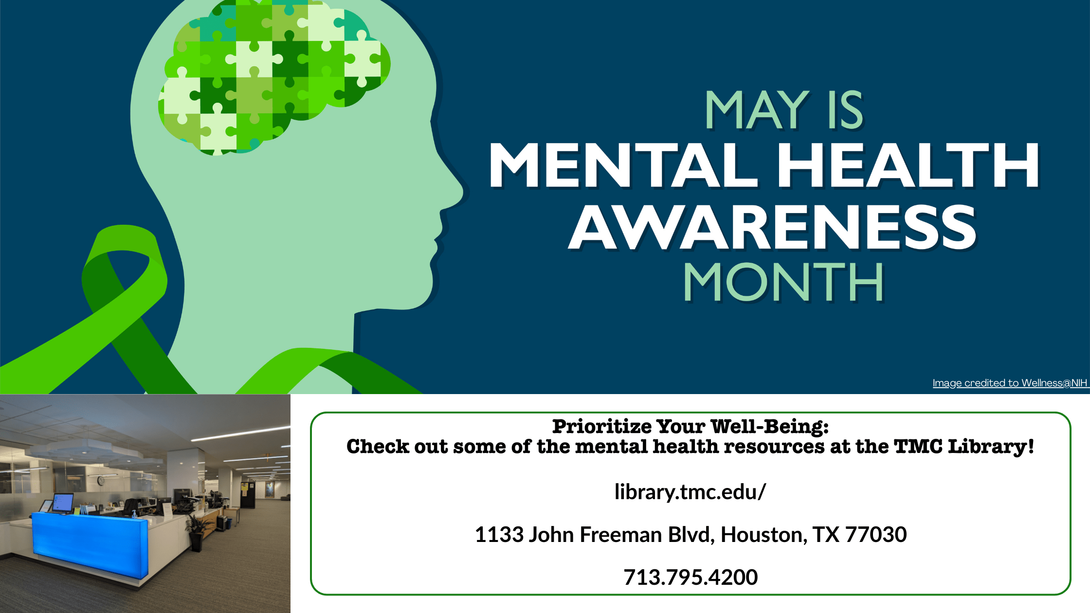 National Mental Health Awareness Month Resources